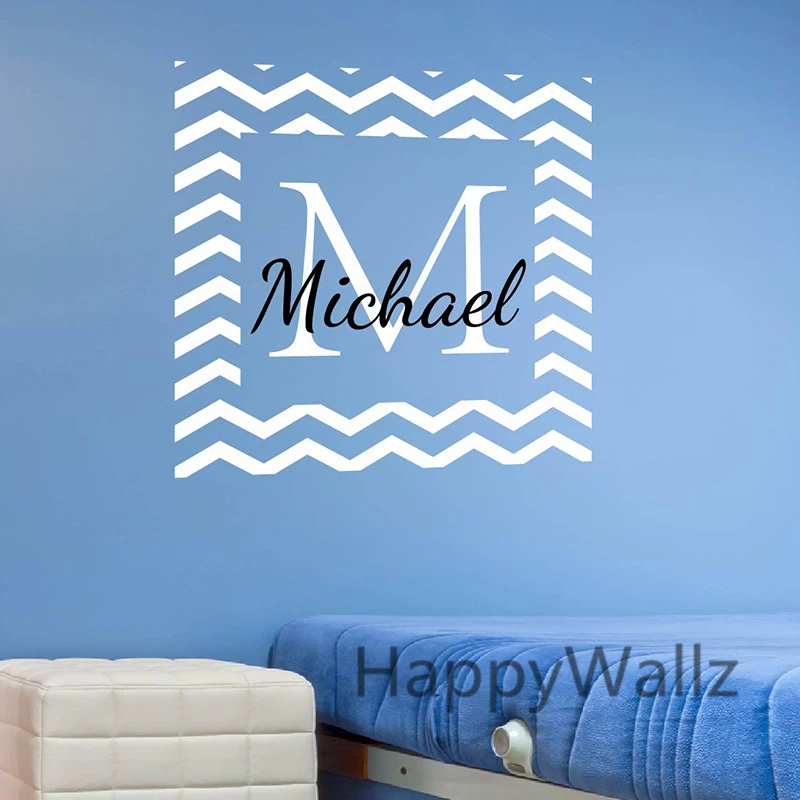 Детская Наклейка на стену с именем заказ сделай сам|wall decor|name wall stickerswall sticker |