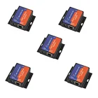 5 шт. USR-TCP232-302 Малогабаритный серийная передача RS232 в Ethernet TCPIP LAN Серверный модуль с поддержкой DHCPDNS