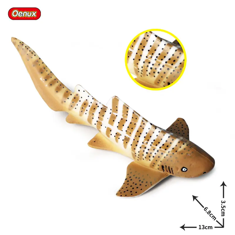 Oenux морские рыбки животные модель моделирование SeaLife Coelacanth Sailfish Фигурки ПВХ аквариум реалистичные Развивающие детские игрушки - Цвет: without box