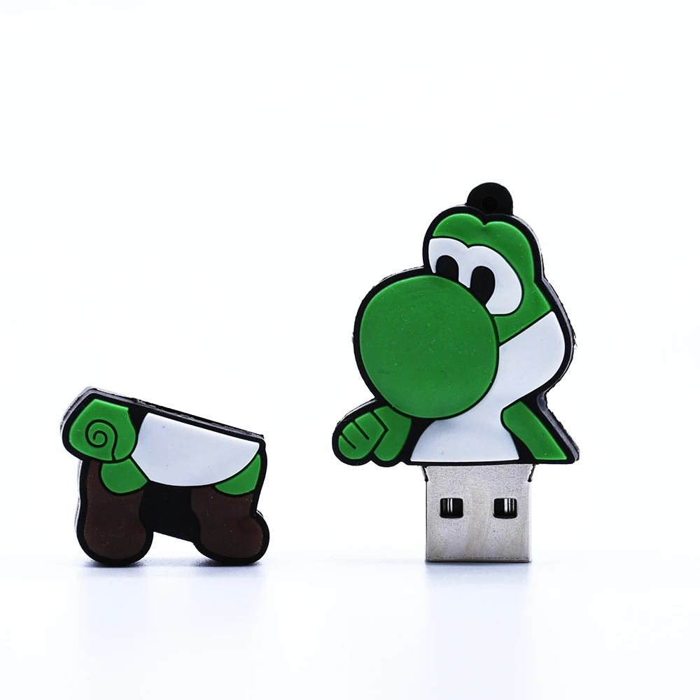 Марио флэш накопитель USB в виде героя мультфильма милый флеш динозавр форме ГБ 4 8