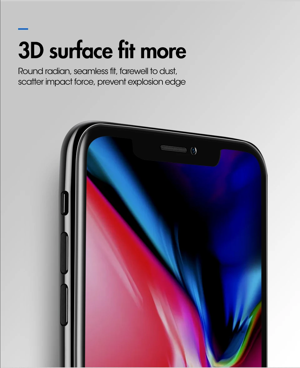 Nambosi 3D полное изогнутое закаленное стекло для защиты экрана iPhone X XS для iPhone 11 Pro Max анти-подзорное стекло
