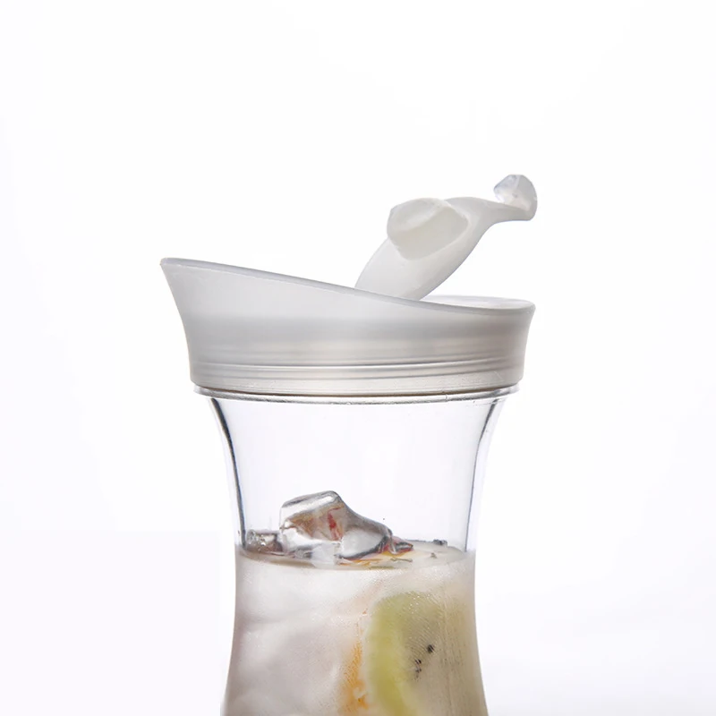 6 шт. вместительный акриловый фотографический горшок для напитков холодной воды