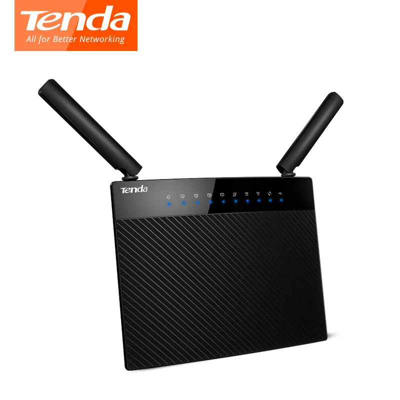 Tenda AC9 Wi Fi маршрутизатор AC1200Mbps 128 DDR двухдиапазонный беспроводной ретранслятор 2 4