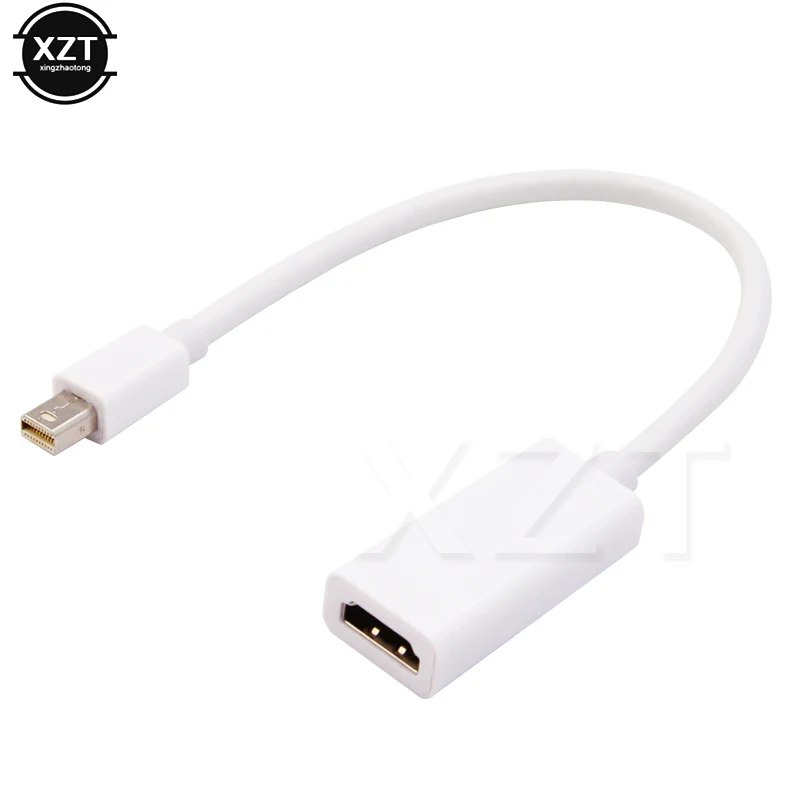 1 шт. переходник с Mini DP на HDMI-совместимый мини-порт дисплея конвертер порта Thunderbolt