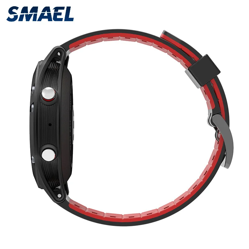 Смарт-часы SMAEL спортивные многомодовые часы с Bluetooth 4 2 GPS relogio inteligente пульсометр для