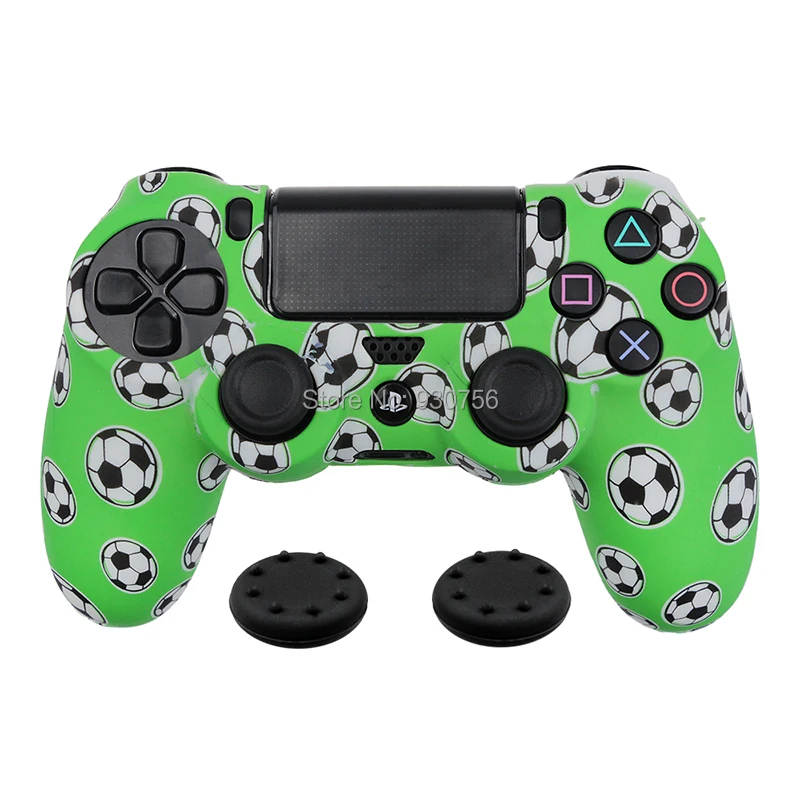 Для sony Playstation 4 PS4 контроллер камуфляж мягкий силиконовый чехол|Чехлы| |