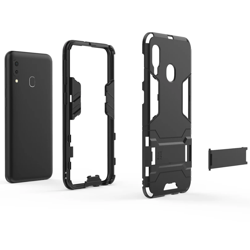Чехол для Samsung Galaxy A20E высококачественные противоударные ТПУ и пластиковые