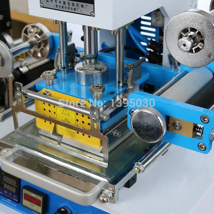 110 В автоматическая машина для штамповки тиснения логотипа кожи слов под