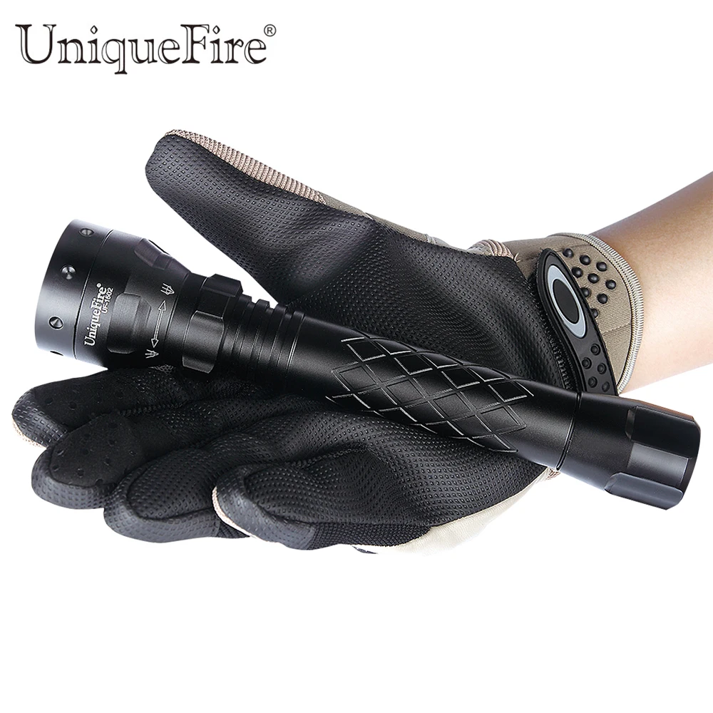 UniqueFire 1502 IR 940nm Led Night Vision Torch 3 Modes Flashlight Adjustable Rechargeable Tactical  Hunting Lantern