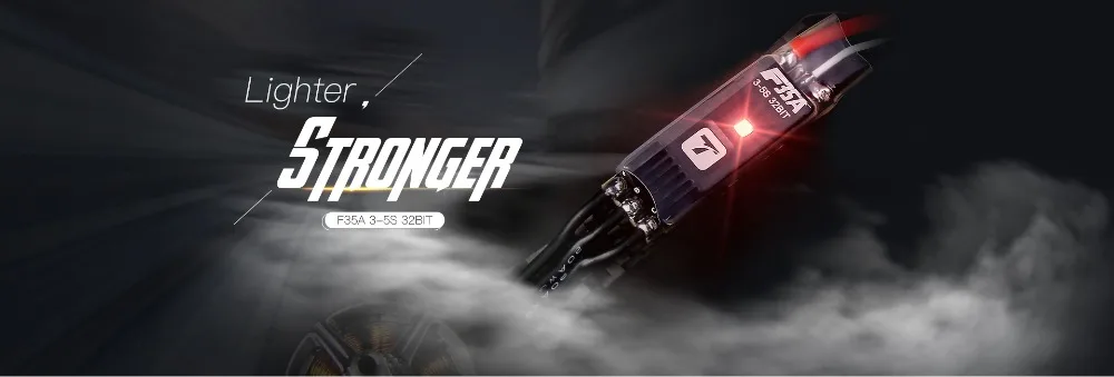 Узкая версия F35A T MOTOR с RGB светильник Scintillator Dshot 35A 3 5S ESC BLHeli_S 32 бит 1200 для гоночного