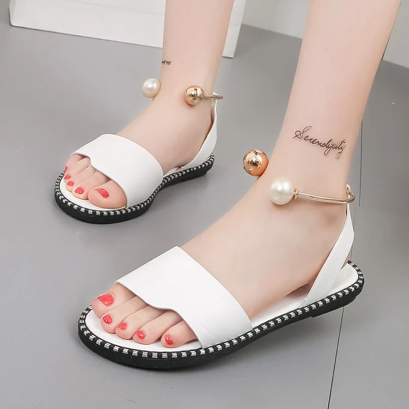 Женские сандалии Вьетнамки Новинка лета 2019 года Модные дышащие Нескользящие