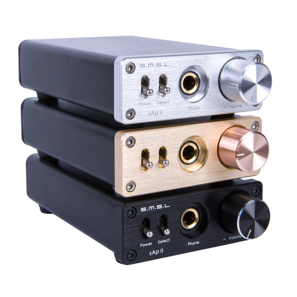 SMSL sApII Pro Усилители 2016 Новый TPA6120A2 БОЛЬШАЯ СИЛА Hifi Стерео Усилитель Для Наушников