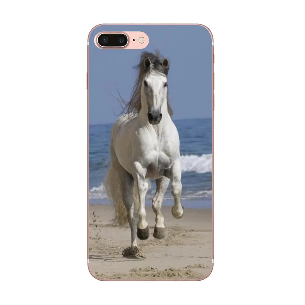 Мягкий чехол из ТПУ с защитным покрытием Wild Horses Running At Sunset для Xiaomi Redmi Mi Note 7 8 9 SE Pro