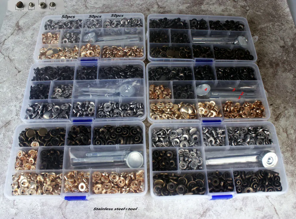 Высококачественный набор 100 кнопки 633 металлическая панель из нержавеющей стали