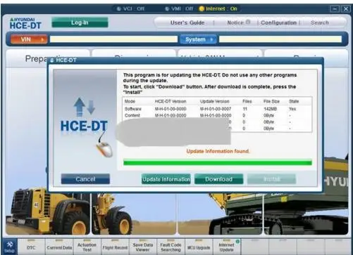 Hyundai Robex-все описание каталога: отдел строительного оборудования для тяжелых