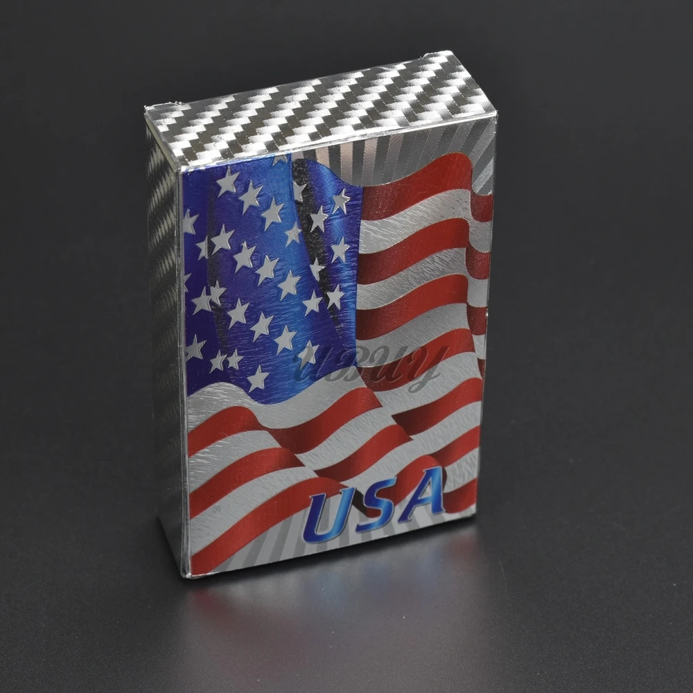 UB The American Statue Of Liberty Plastic Gold And Silver playing card | Дом и сад