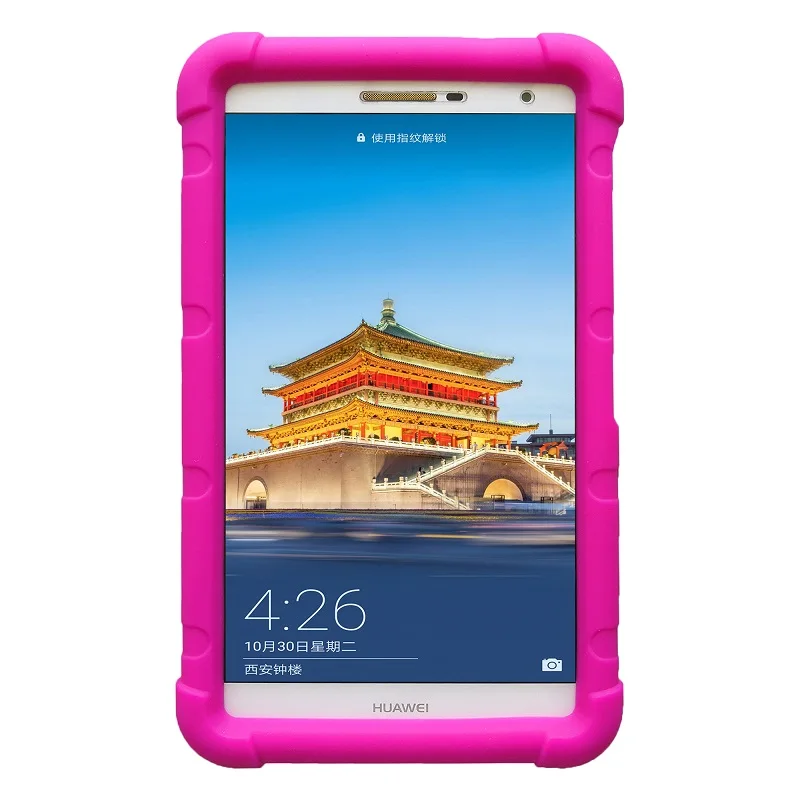 MingShore силиконовый чехол для huawei Mediapad T2 7,0 прочный мягкий чехол для huawei T2 7,0 Pro PLE-701L PLE-703L чехол для планшета
