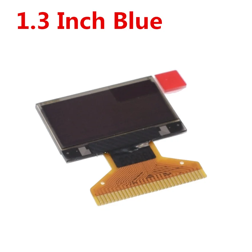 1 шт. 1,3 дюйма O светодиодный модуль белый/синий SPI/IIC IEC Коммуникационный Цвет 128X64 1,3 дюйма O светодиодный ЖК-дисплей светодиодный модуль 1," O светодиодный модуль - Цвет: 1.3 Inch Blue
