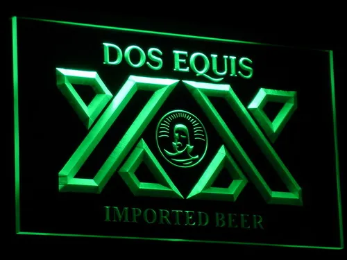 A042 Dos Equis Пивной бар Паб Ресторан неоновые световые вывески с переключателем