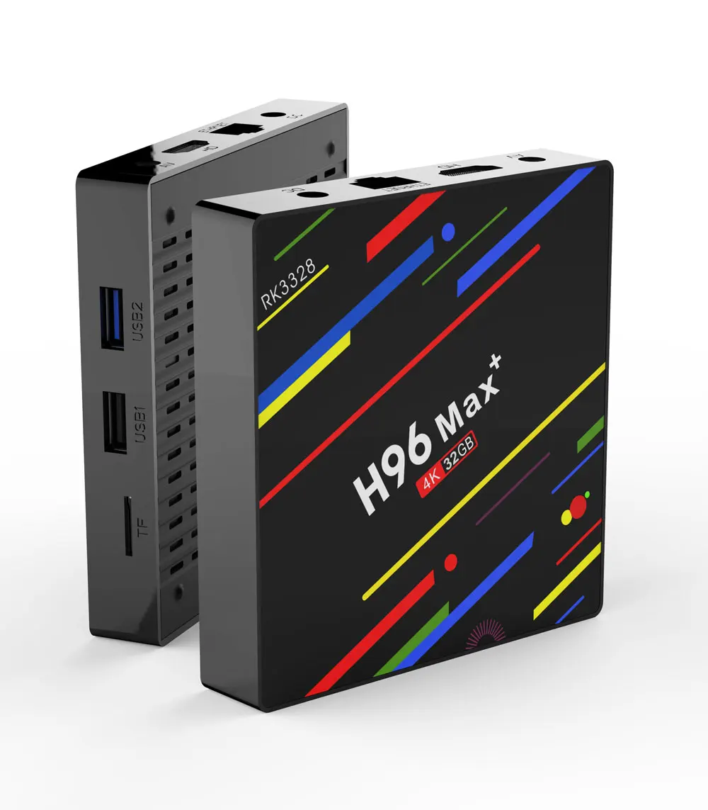H96 MAX plus Android 8,1 ТВ-бокс на Rockchip RK3328 4 Гб ОЗУ 32 Гб 64 Гб apoyo H.265 UHD wifi BT 4 K H.265 телеприставка медиаплеер