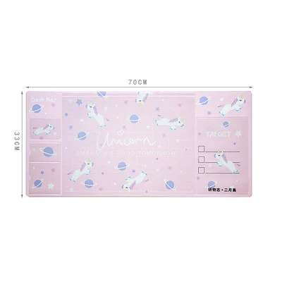 F Большой коврик для мыши 70x30 см, офисный игровой компьютерный Настольный коврик, современный Настольный водонепроницаемый полиуретановый коврик для ноутбука, многофункциональная подушка для письма - Цвет: F