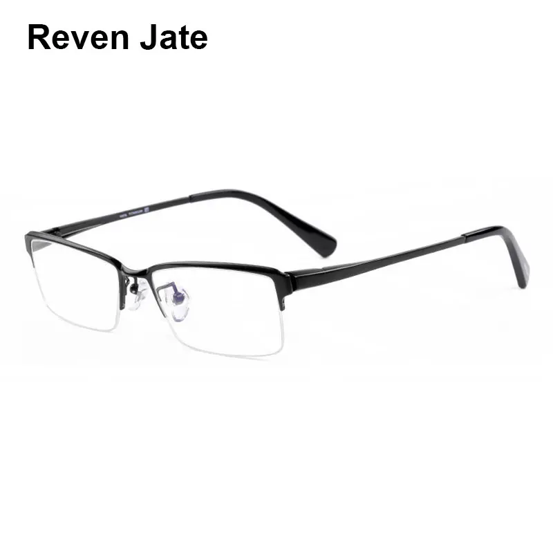 Reven Jate EJ8602 модные Для мужчин оправа для очков ультра светильник-взвешенный гибкие IP электронных покрытие металла Материал оправы очков