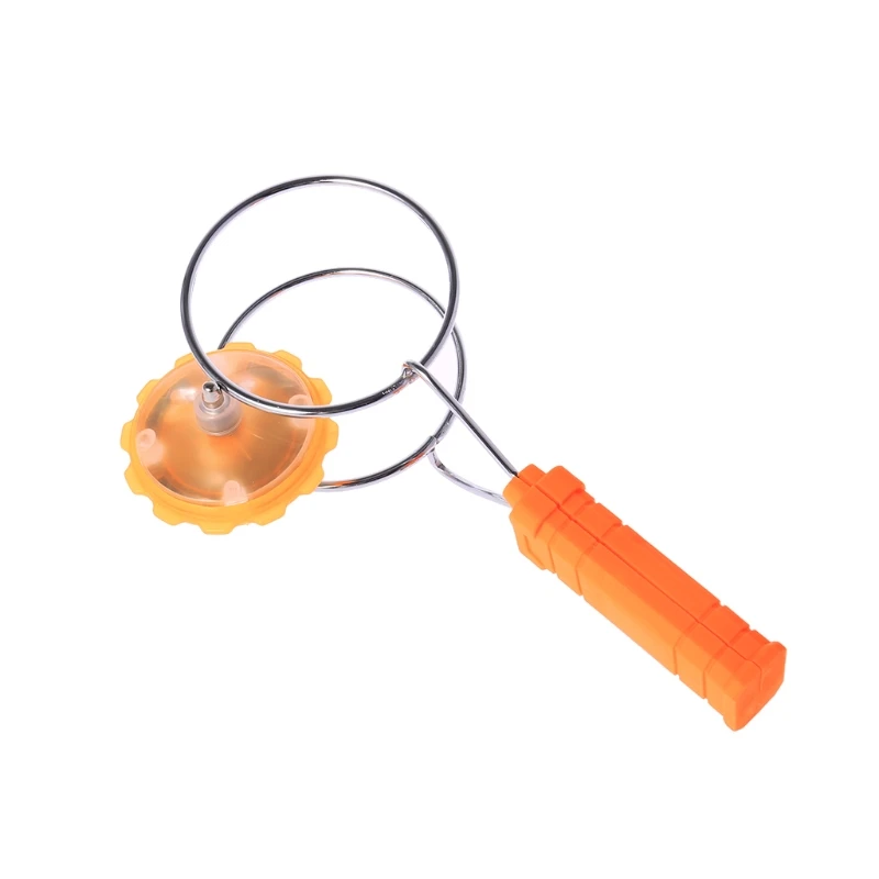 orange HBB магнитное колесо гироскопа волшебный спиннинг СВЕТОДИОДНЫЙ Красочный светильник гироскоп игрушки йойо дети подарки на день рождения Детские Классические игрушки - Цвет: orange