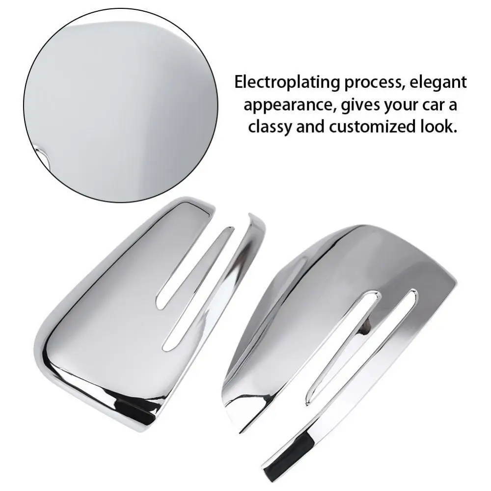 ABS Material Car Rearview Mirror Chrome Cover Trim For Mercedes-Benz Old E-Class / GLK/GLA200 | Автомобили и мотоциклы