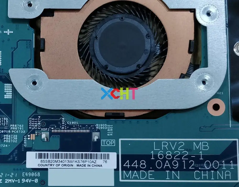 Протестированная материнская плата для ноутбука Lenovo Yoga X1 FRU : 01LV173 16822-1 448.0A912.0011