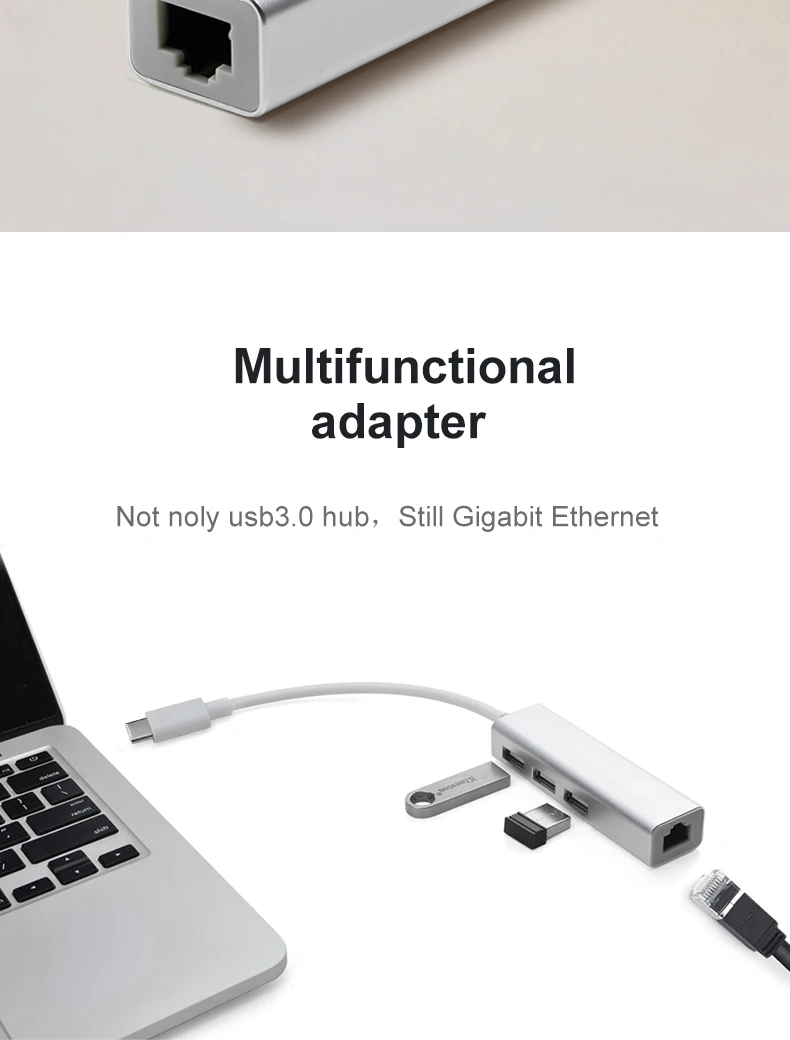 Usb хаб все в одном usb c lan к rj45 Тип c к Ethernet адаптеру для macbook usb 3,0 1000 Мбит порт lan newwork гигабитный разветвитель для портативных компьютеров
