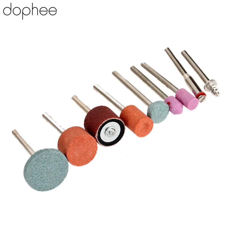Dophee 75 шт. мини дрель Dremel аксессуары вращающаяся Полировка Шлифовка резка резьба