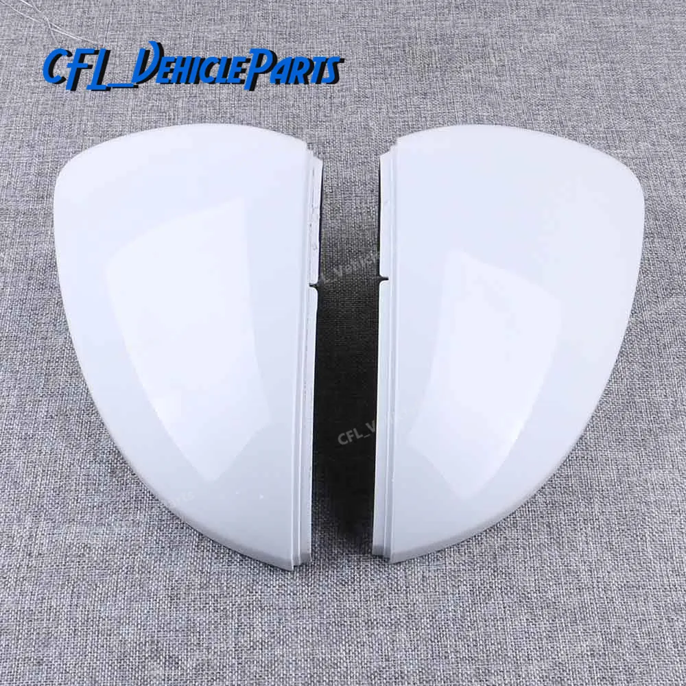 Unpainted Pair Front L R Rearview Side Wing Mirror Cap Cover 5G0857537E 5G0857538E For VW Golf 7 MK7 2013 2014 2015 2016 2017 | Автомобили