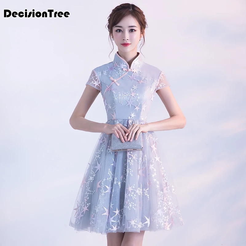 Традиционное китайское платье vestido, женское атласное длинное платье cheongsam qipao, китайское традиционное платье с цветочной вышивкой