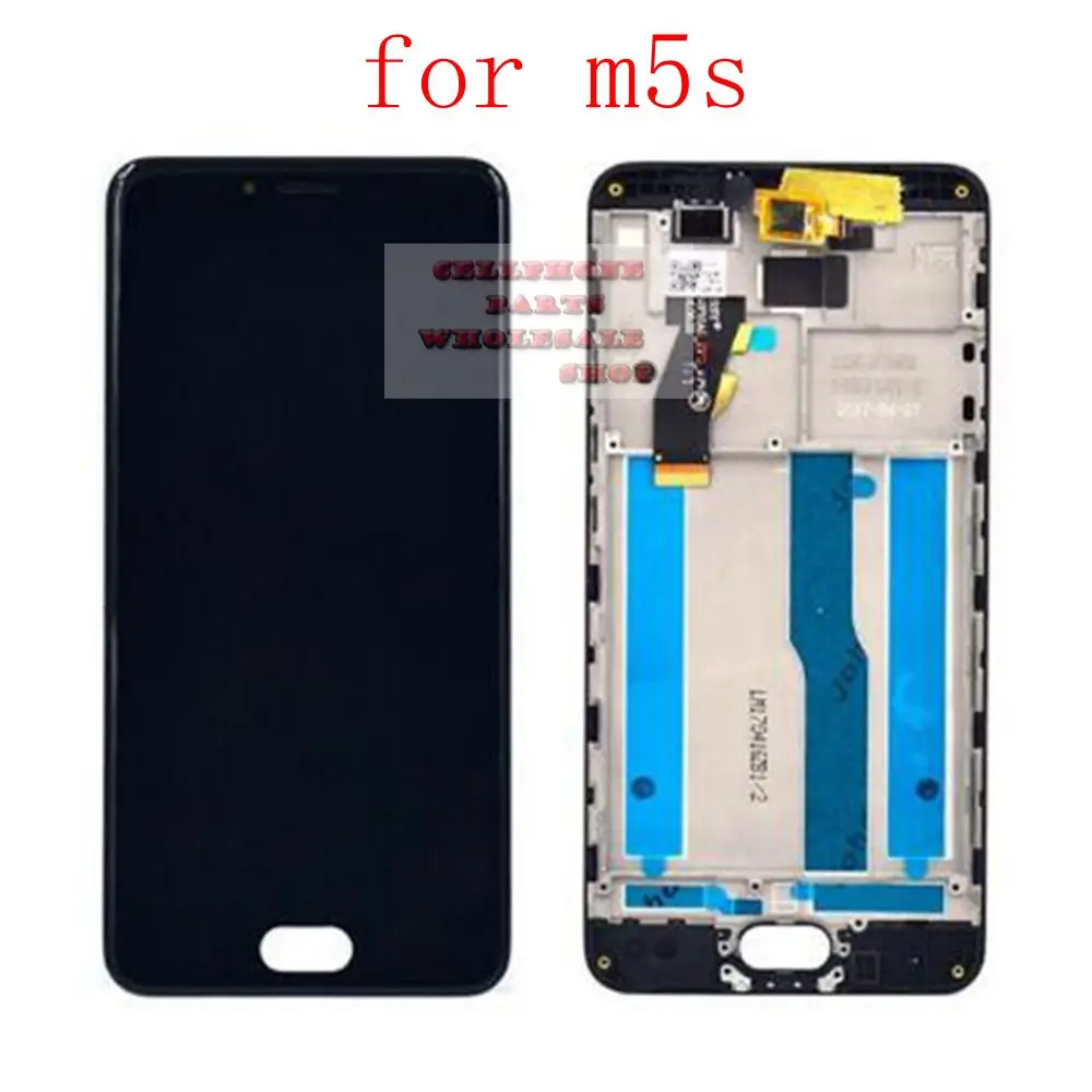 ЖК дисплей Pantalla + дигитайзер сенсорного стекла в сборе для Meizu M5S M612M M612Q M612H сменный
