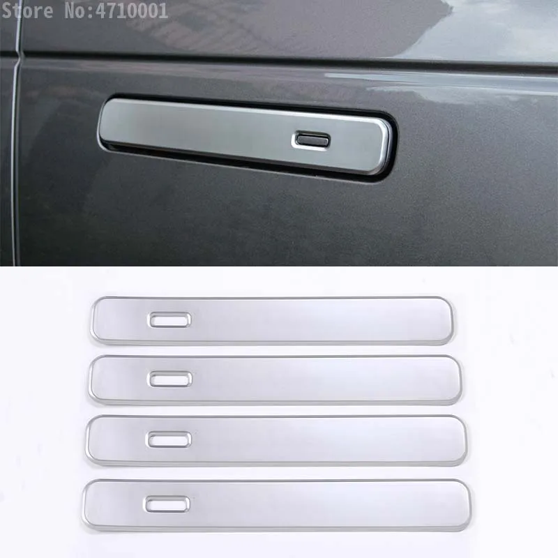 4 шт. хромированные накладки на дверные ручки для Land Rover Range VELAR 2017 ABS | Автомобили и