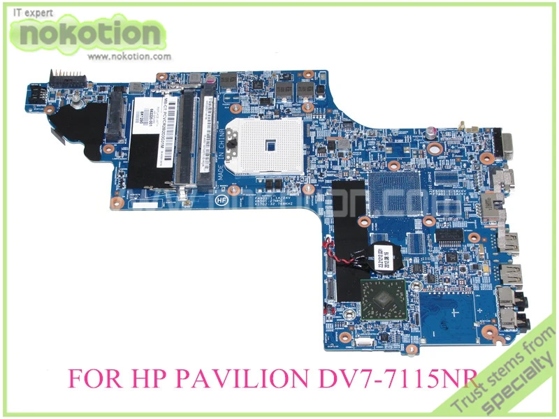 NOKOTION 682220 001 для HP Pavilion DV7 7000 7115NR системная плата Материнская 17 3 ''DDR3 501|motherboard