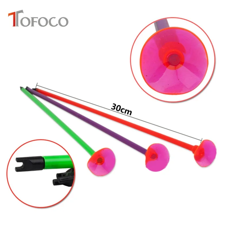TOFOCO 35 см забавная Детская уличная пластиковая игрушка для стрельбы из лука