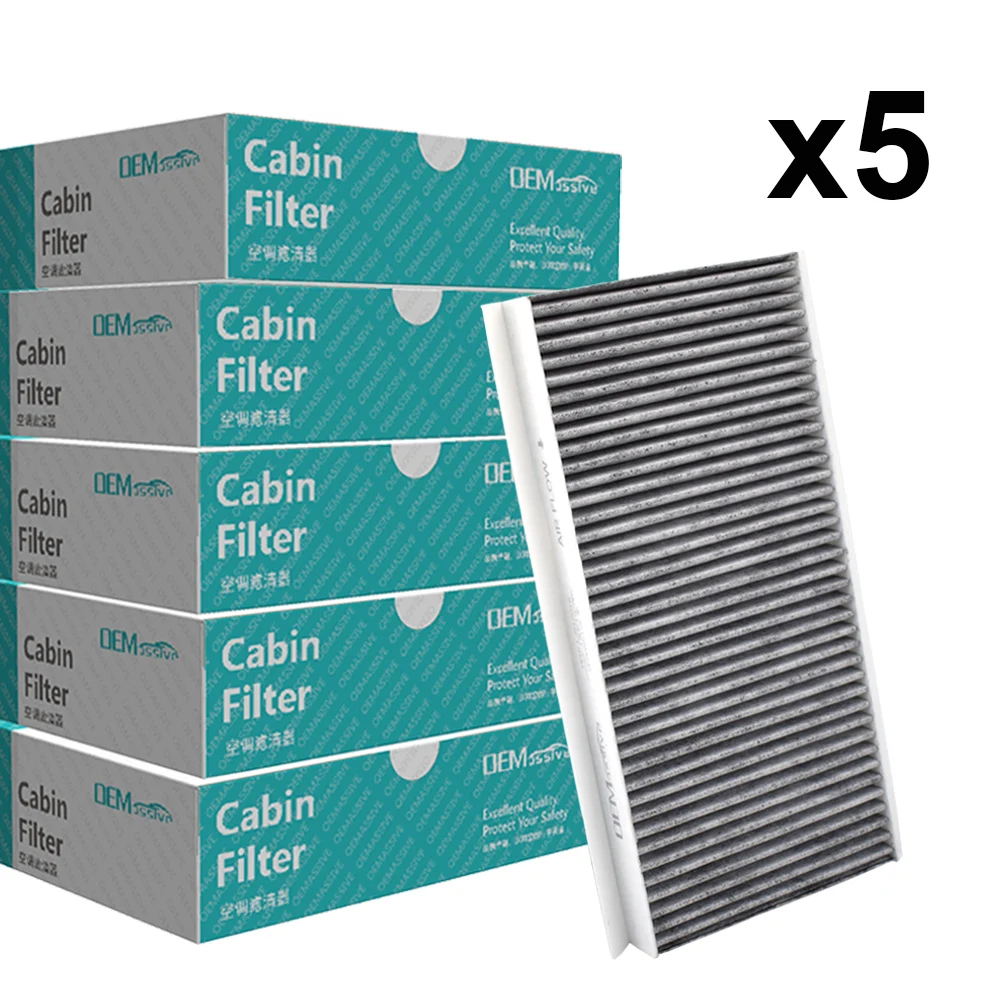 5 шт. автомобильные аксессуары активированный углеродный воздушный фильтр