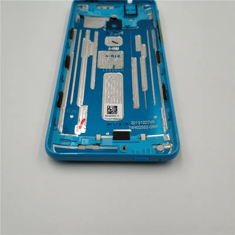 Vecmnoday, алюминиевый материал, задняя крышка батареи, корпус для htc One Mini M4 601e 601s 601n, задний Чехол, дверь с клавишей громкости питания