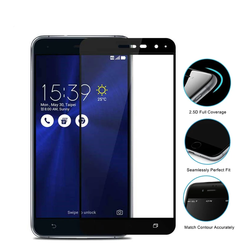 Закаленное стекло для Asus Zenfone 3 4 Max ZC554KL ZC520TL Laser ZC551KL Live ZB501KL 3S ZC521TL ZC520KL защитная