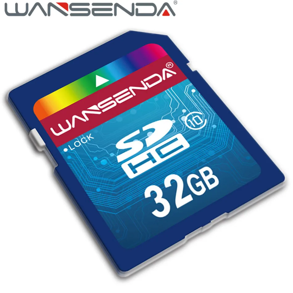 Новая Оригинальная Фирменная флеш карта WANSENDA полноразмерная sd 4 ГБ 8 16 32 64 Гб класс