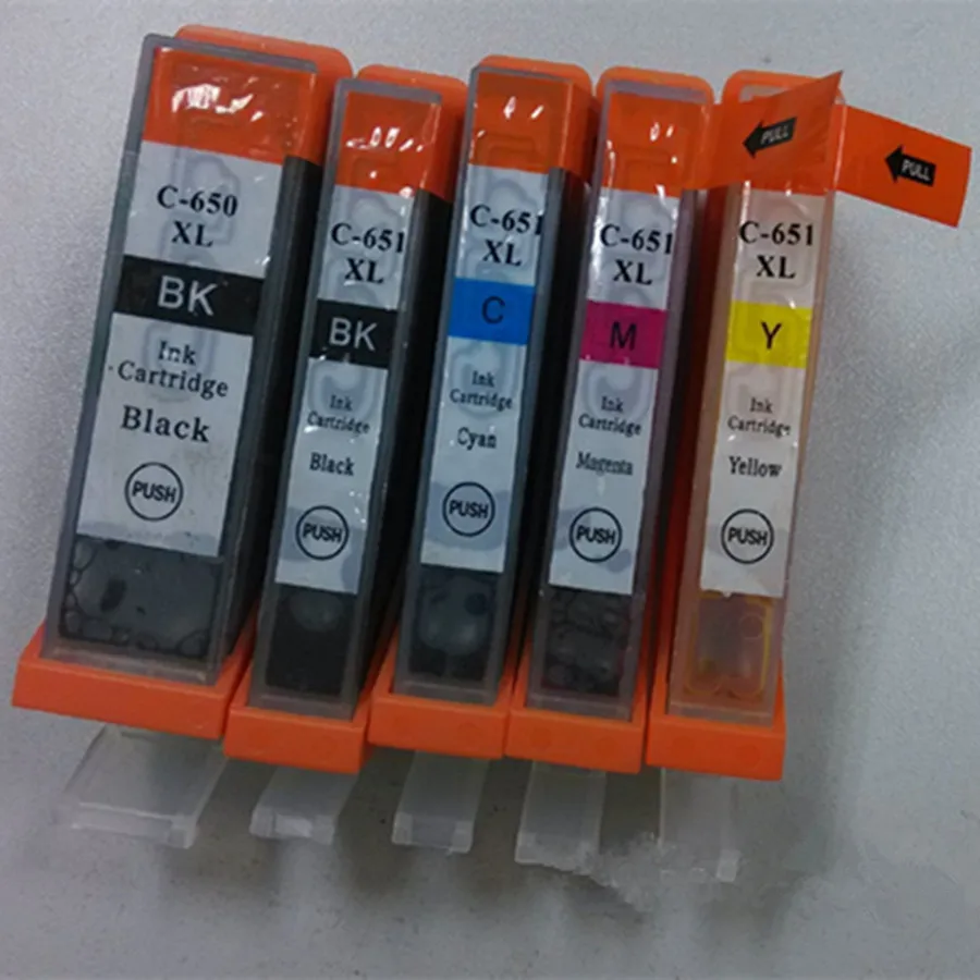 Замена PGI 650 650XL PGI650 PGI-650 CLI-651 PGI650XL чернильный картридж для принтера Canon MG5460 MG5560 MG6460