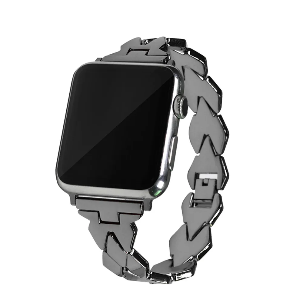Браслет цепочка из нержавеющей стали для Apple Watch Series 1 2 3|bracelet for apple watch|for watchbracelet watch