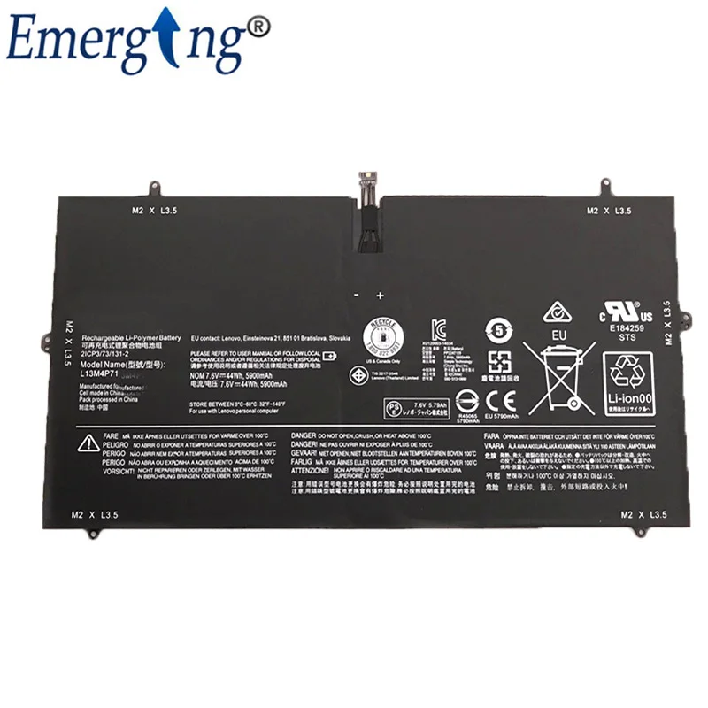 7,6 V 44Wh L13M4P71 ноутбук Батарея для lenovo YOGA 3 PRO L14S4P71 1370 Pro-5Y71 Pro-I5Y51 Pro-I5Y70 Pro-I5Y71