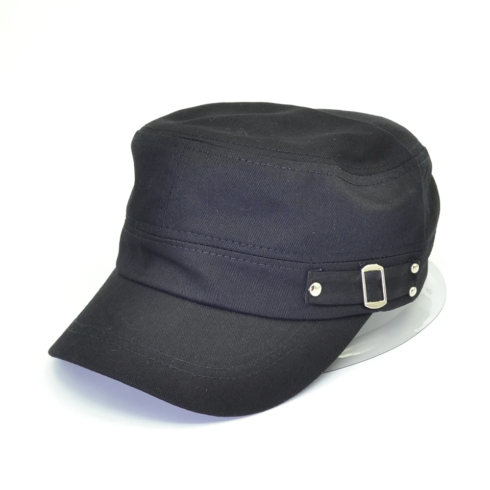 Новые плоские армии Кепки s 100% хлопок Для женщин военная шляпа мужчин Gorras Лето