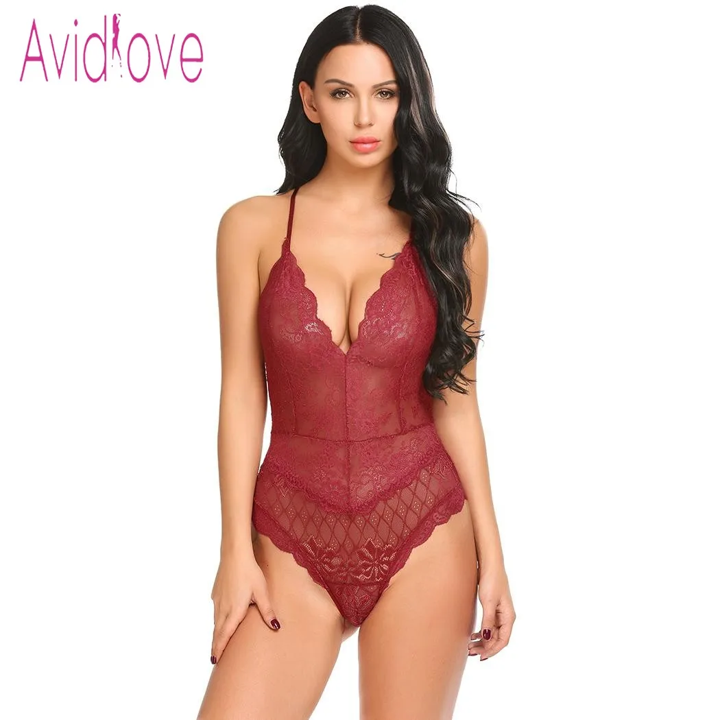 Avidlove, новинка, женское нижнее белье, сексуальное, сексуальное, эротическое, плюшевое, боди, женское, кружевное, на бретельках, сорочка, нижнее белье, Langeri, порно, сексуальные костюмы