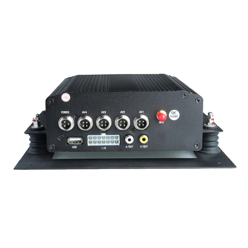 Бесплатная доставка 4 канала H.264 i/o HDD GPS автомобиля Видеорегистраторы для
