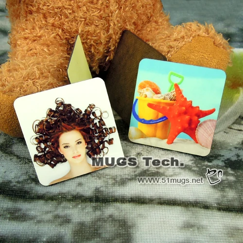 10 шт./лот сублимационные пустые магниты на холодильник сделай сам деревянные