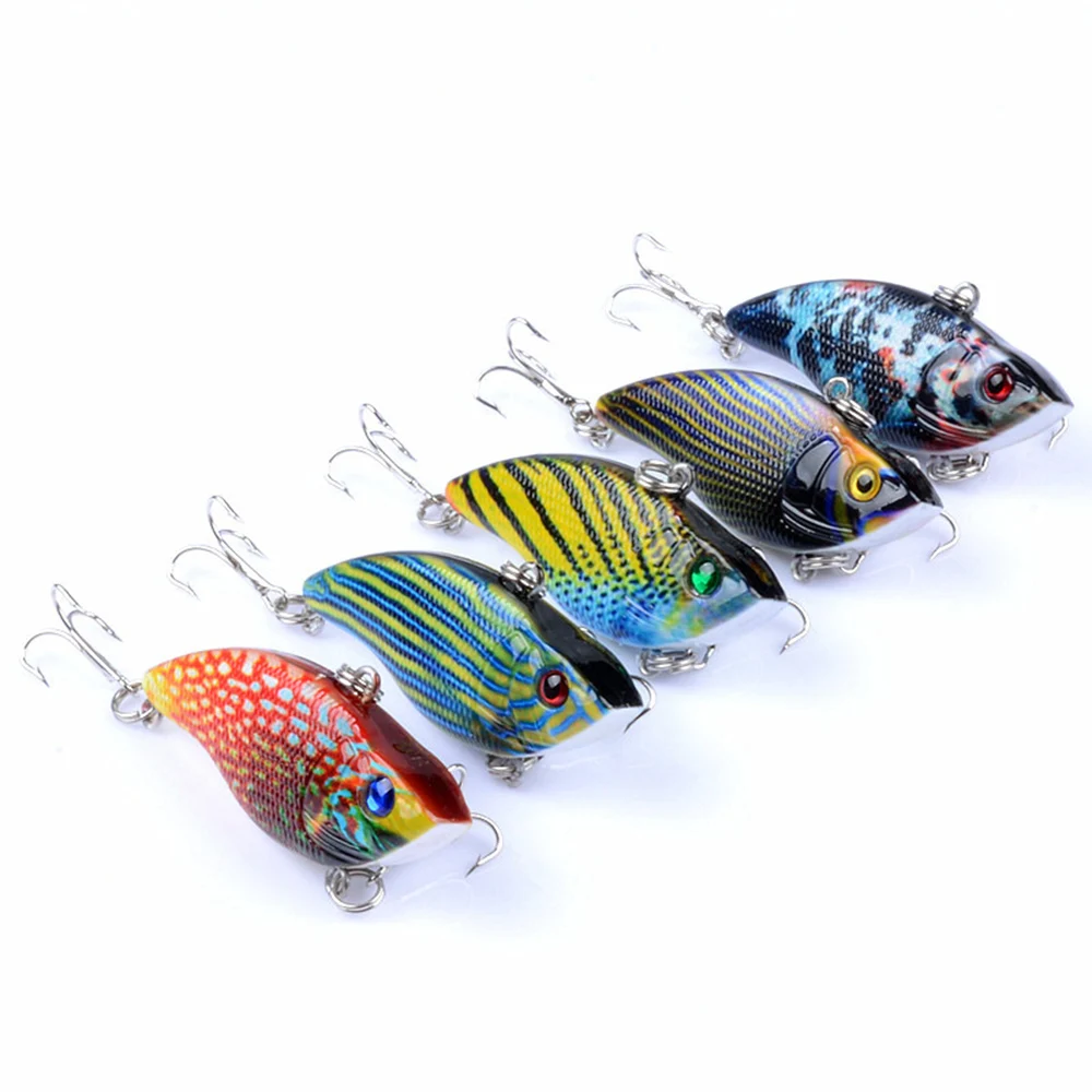 

East Rain 5.5cm 9.1g Painted All Range Bait Freshwater Saltwater Fishing Lure Sinking VIB Artificial Hard Bait Free Shipping