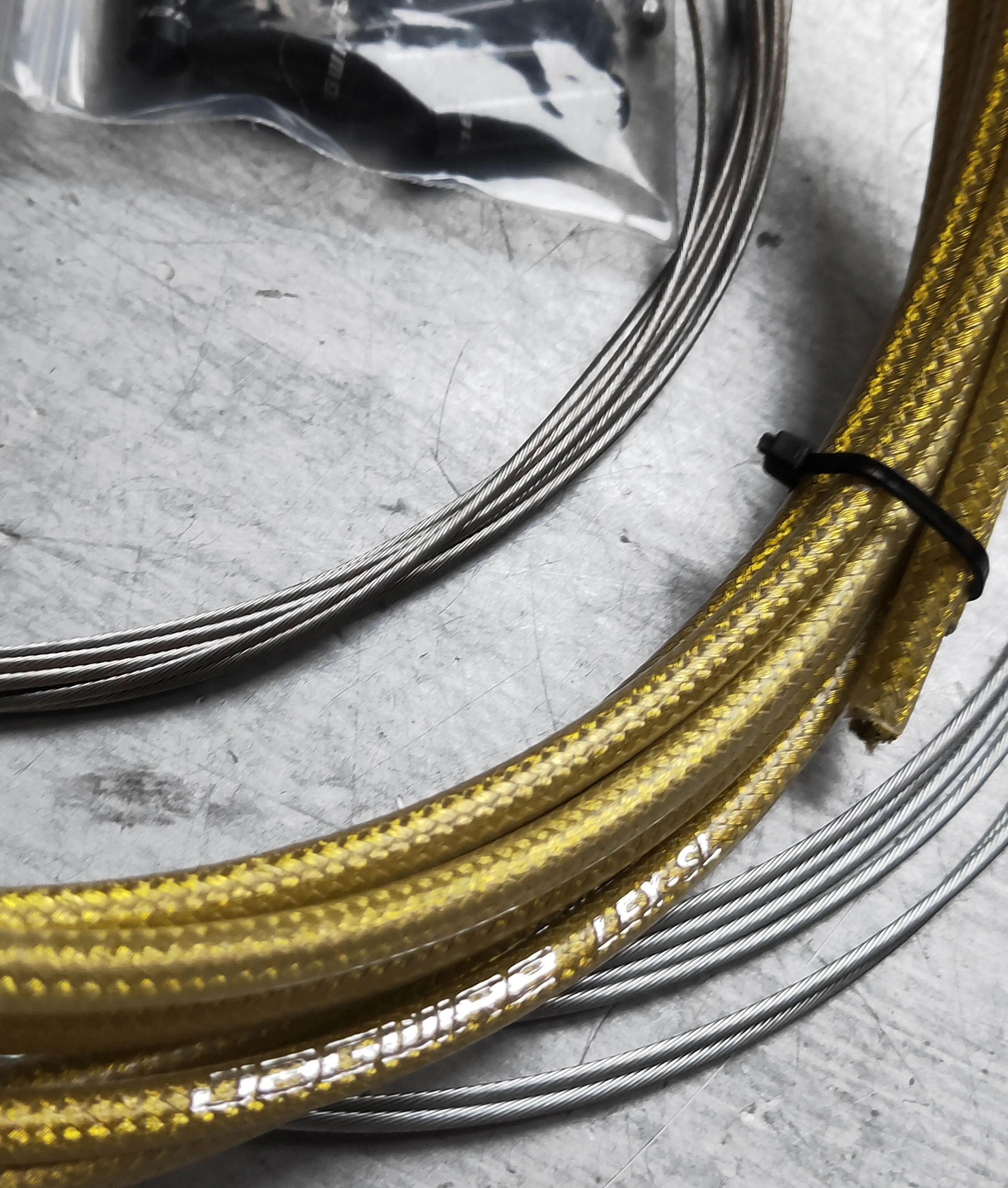 JAGWIRE Плетеный Золотой SL SLICK LUBE LINER HOSE CABLE полный комплект тормоза переключения костюм для SHIMANO SRAM